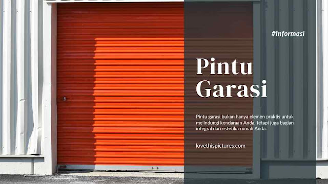 cara membuat pintu garasi