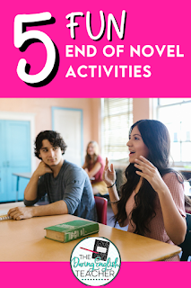 5 Fun End of Novel Activity Ideas