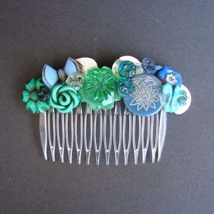 Ornamental hair combs come in