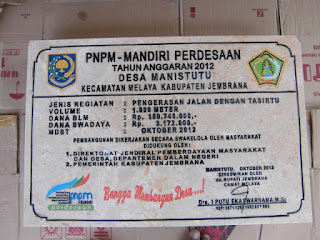 <img src="Prasasti Marmer kegiatan PNPM Manistutu-Melaya-Jembrana.jpg" alt="Prasasti Marmer kegiatan PNPM Jembrana Bali">