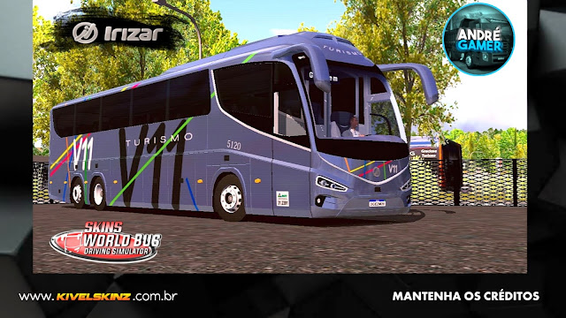 IRIZAR i8 - VIAÇÃO V11 TRANSPORTES E TURISMO