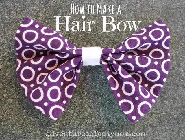 How to make a hair bow