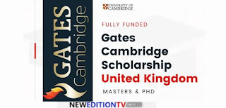 Gates Cambridge Scholarship 2024-25 in the UK [Fully Funded] The Gates Cambridge Scholarship programme,Gates Cambridge offers c.80 full-cost scholarsh