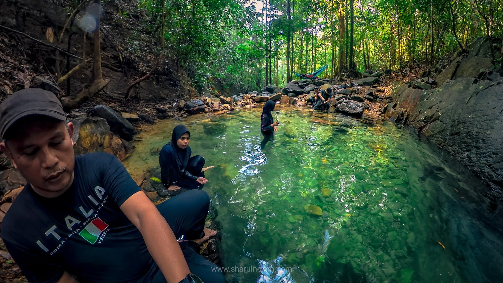 Hiking Ke Blue Pool Telaga Tujuh, Langkawi