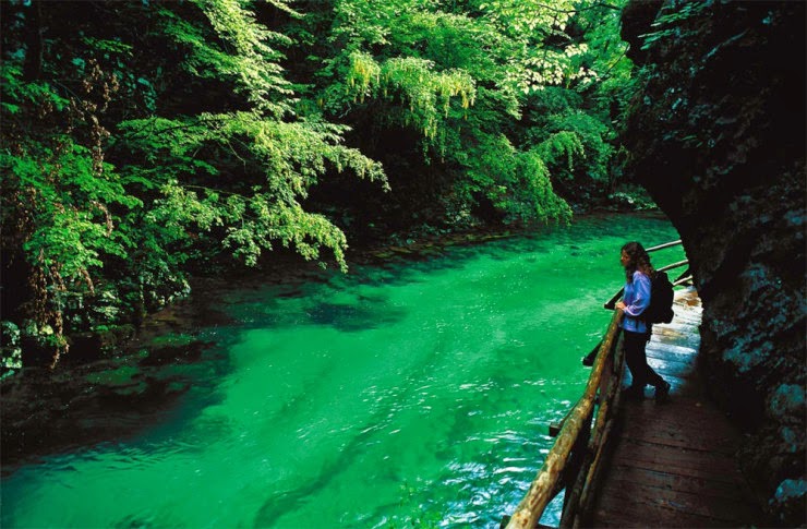 A Fabulous Hiking Trail Along the Bled Gorge in Slovenia