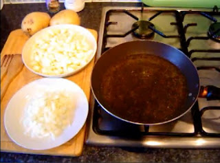 Cooking Omlete, Spanish Recipe