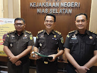 Pejabat Pembuat Komitmen pada Pembangunan di SMK Negeri 2 Siduaori di tetapkan tersangka,ditahan Oleh Kejaksaan Negeri Nias Selatan