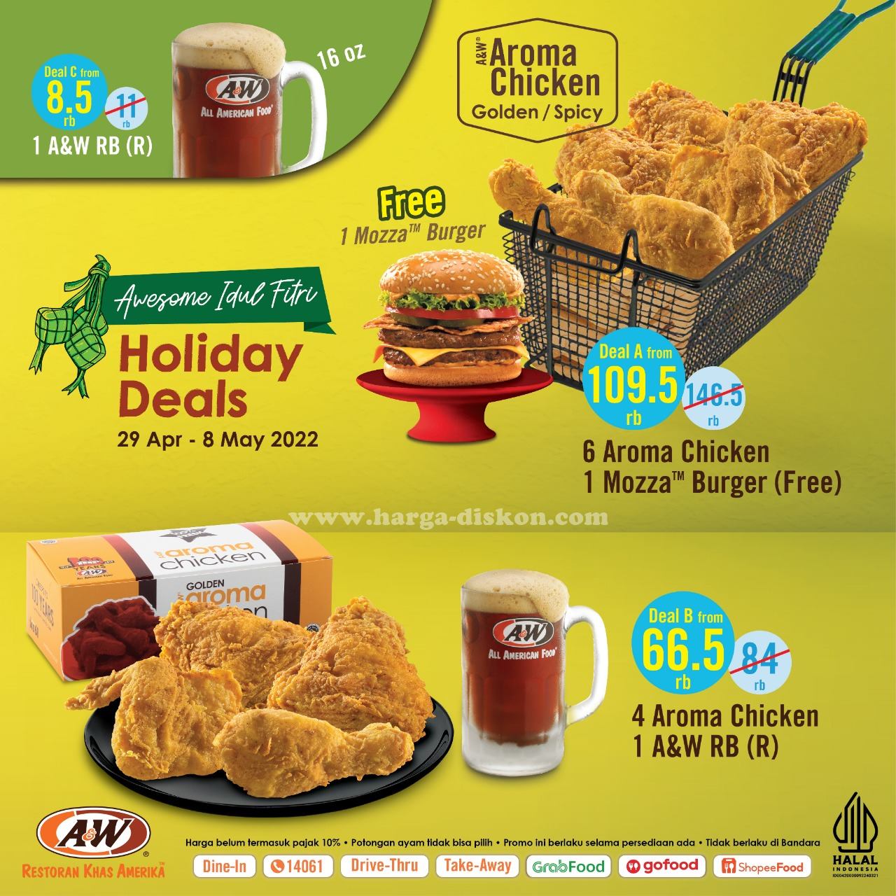 <div>Promo A&W Restoran Awsome Weekend Deals 29 April - 8 Mei 2022</div>