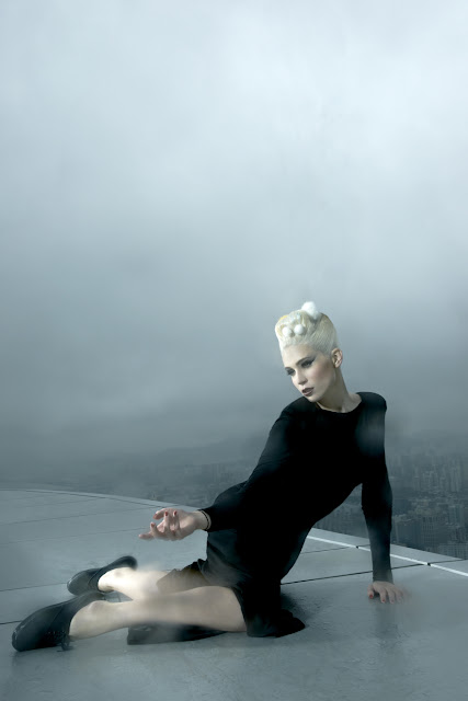 Лора Лафрейт, участница 18 сезона ТМПА, фотосессия на башне Макао.