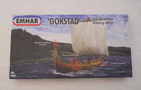emhar Gokstad viking ship model