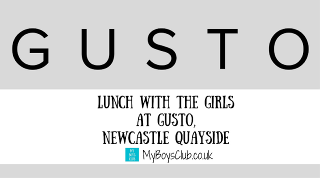 Lunch with the Girls at Gusto on Newcastle Quayside