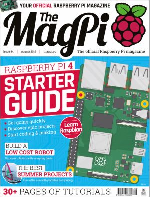 Cover of MagPi #84