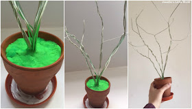 How to make a simple Easter tree with wire