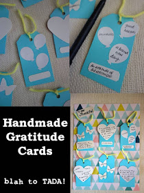 Handmade Gratitude Cards