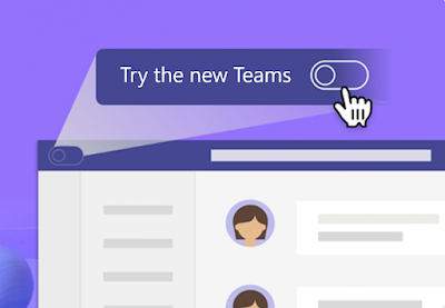 Try new Teams app - Opt in