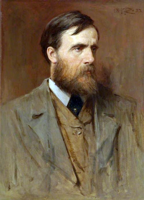 George Reid, Self Portrait, Portraits of Painters, Fine arts, Portraits of painters blog, Paintings of George Reid, Painter George Reid