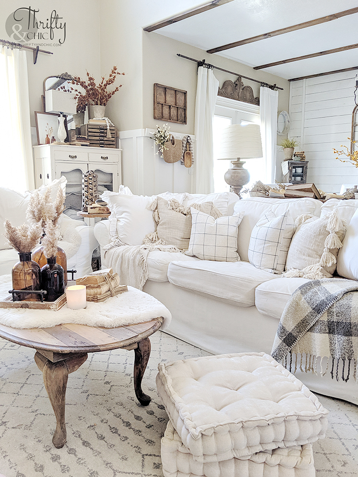 That Fall Feeling  Fall Living Room Decor (Tour 2022) — Thrifty and Chic