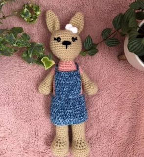 PATRON GRATIS CONEJA AMIGURUMI 55402