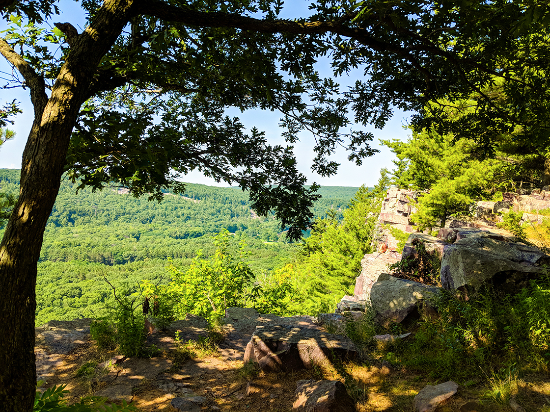 CCC Trail at Devil's Lake State Park