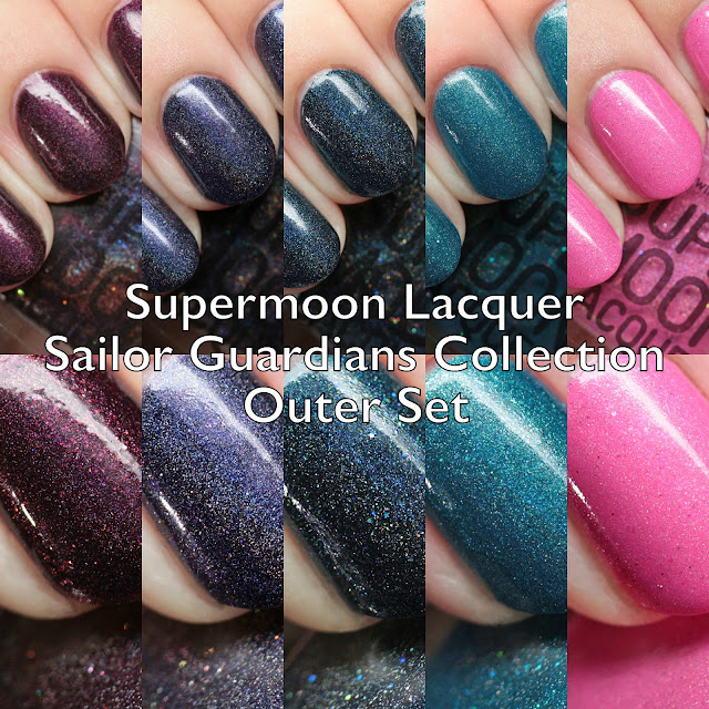 Supermoon Lacquer Sailor Guardians Collection Outer Set