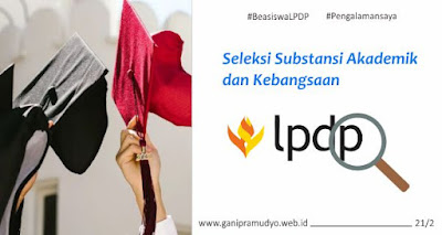 Seleksi Substansi Akademik Beasiswa LPDP