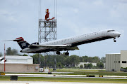 . International Airport Star Alliance US Airways Express (canadair regional jet crj mesa fj )
