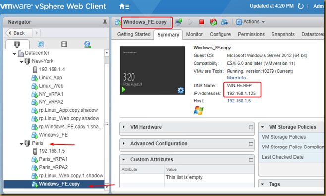RP4VM–Enhanced Network Orchestration