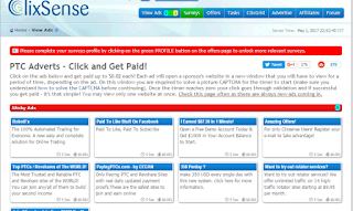 Clixsense - make money with PTC