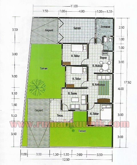 rumah minimalis sederhana 1 lantai