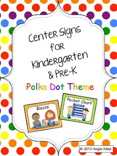 https://www.teacherspayteachers.com/Product/Center-Signs-for-Kindergarten-Pre-K-Polka-DotTheme-779819