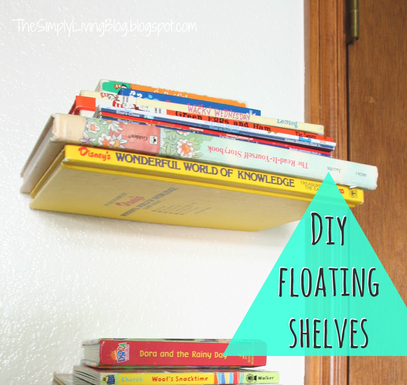 how to make a floating wall shelf