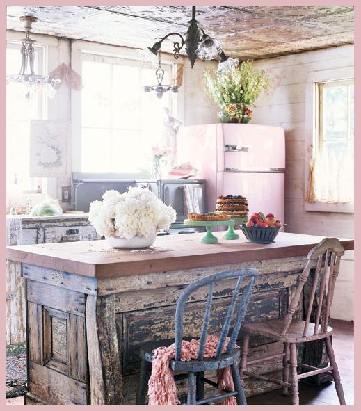 Rooms of Inspiration Shabby Chic  Cottage Kitchen 