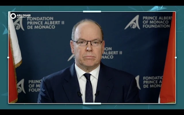 Image Attribute: H.S.H. Prince Albert II, Sovereign Prince of Monaco delivering ADSW Summit's keynote speech.