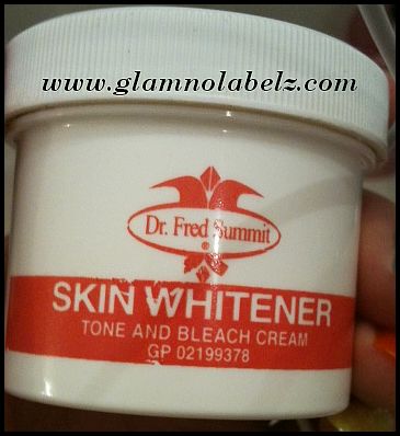 Product Review: Dr. Fred Summit Bleaching Cream