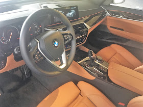 Interior view of 2018 BMW 640i xDrive Gran Turismo