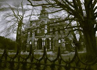 Ghost house, real haunted house, haunted house.