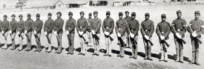 Image result for buffalo soldiers stationed at brownsville texas