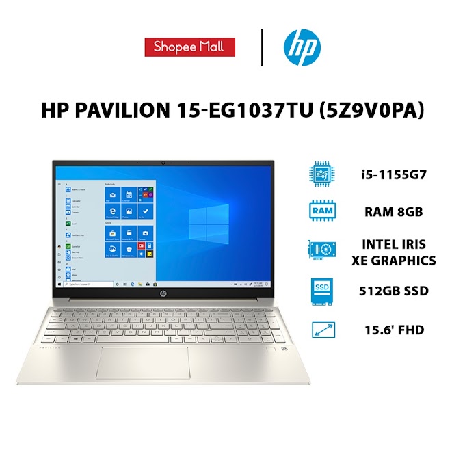 [ hp_flagship_hch_store ] [Mã ELHP10 giảm đến 2TR] Laptop HP Pavilion 15-eg1037TU 5Z9V0PA) (i5-1155G7 | 8GB | 512GB | 15.6' FHD | W11