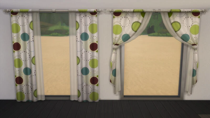 The Sims 4 Window Coverings