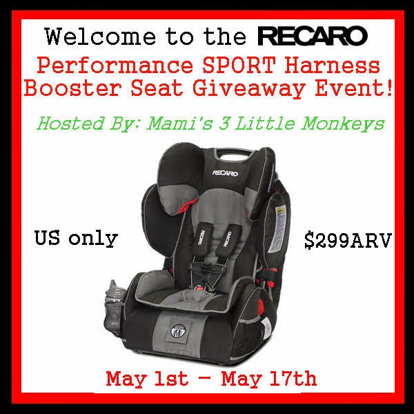 http://mamis3littlemonkeys.blogspot.com/2014/04/recaro-performance-sport-harness.html