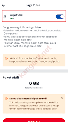 aktifkan fitur jaga pulsa di mytelkomsel