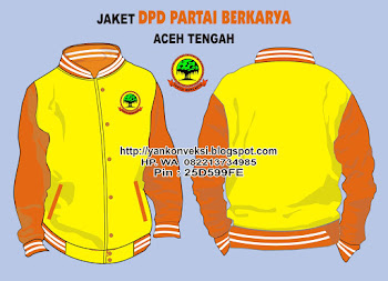 JAKET PARTAI BERKARYA DPD ACEH TENGAH