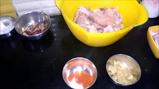 Ingredients for Indian Village Style Chicken Curry I