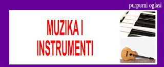 11. MUZIKA I INSTRUMENTI PURPURNI OGLASI