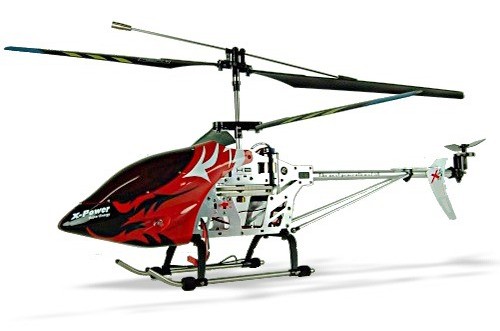 Helicóptero de radiocontrol de acero