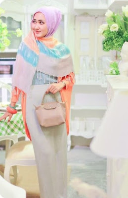 model hijab casual