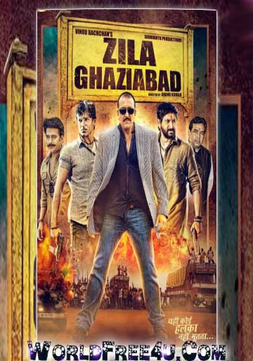 Poster Of Hindi Movie Zilla Ghaziabad (2013) Free Download Full New Hindi Movie Watch Online At worldfree4u.com
