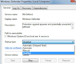 Cara Disable Windows Defender