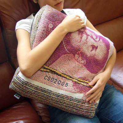 Sleep on Money  Folded Banknote-Shape Pillow