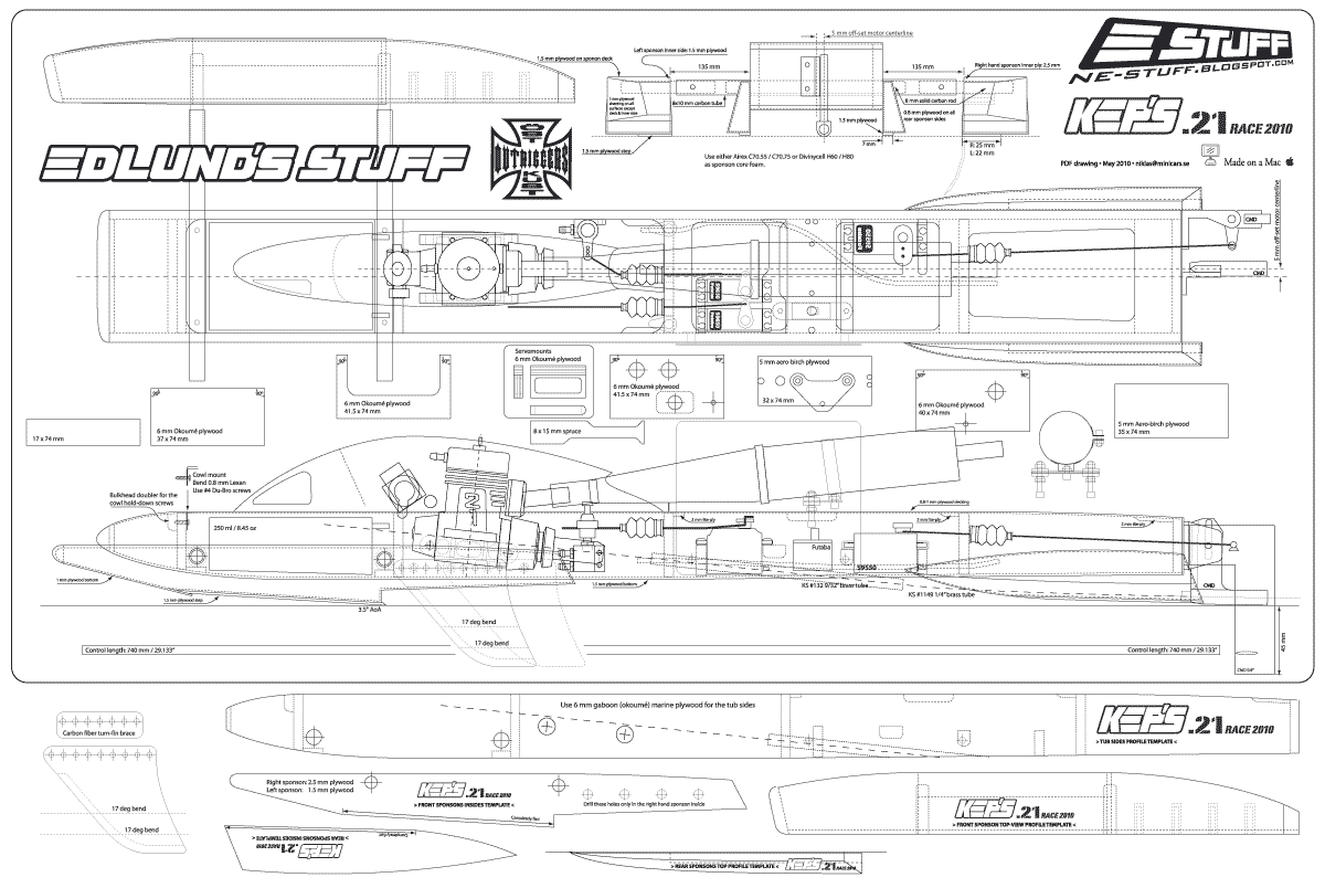 NE-Stuff: Kep's .21 RACE 2010 Outrigger